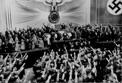A német Reichstag ülése Hitler idejében (1941. december 11.)